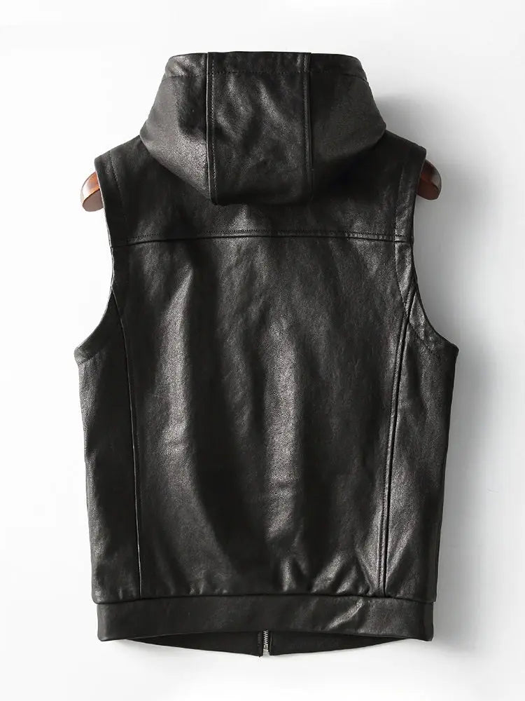 Leather Vest for Men Lacy0301