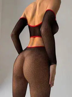 Maison Bodystocking Lacy Nighty