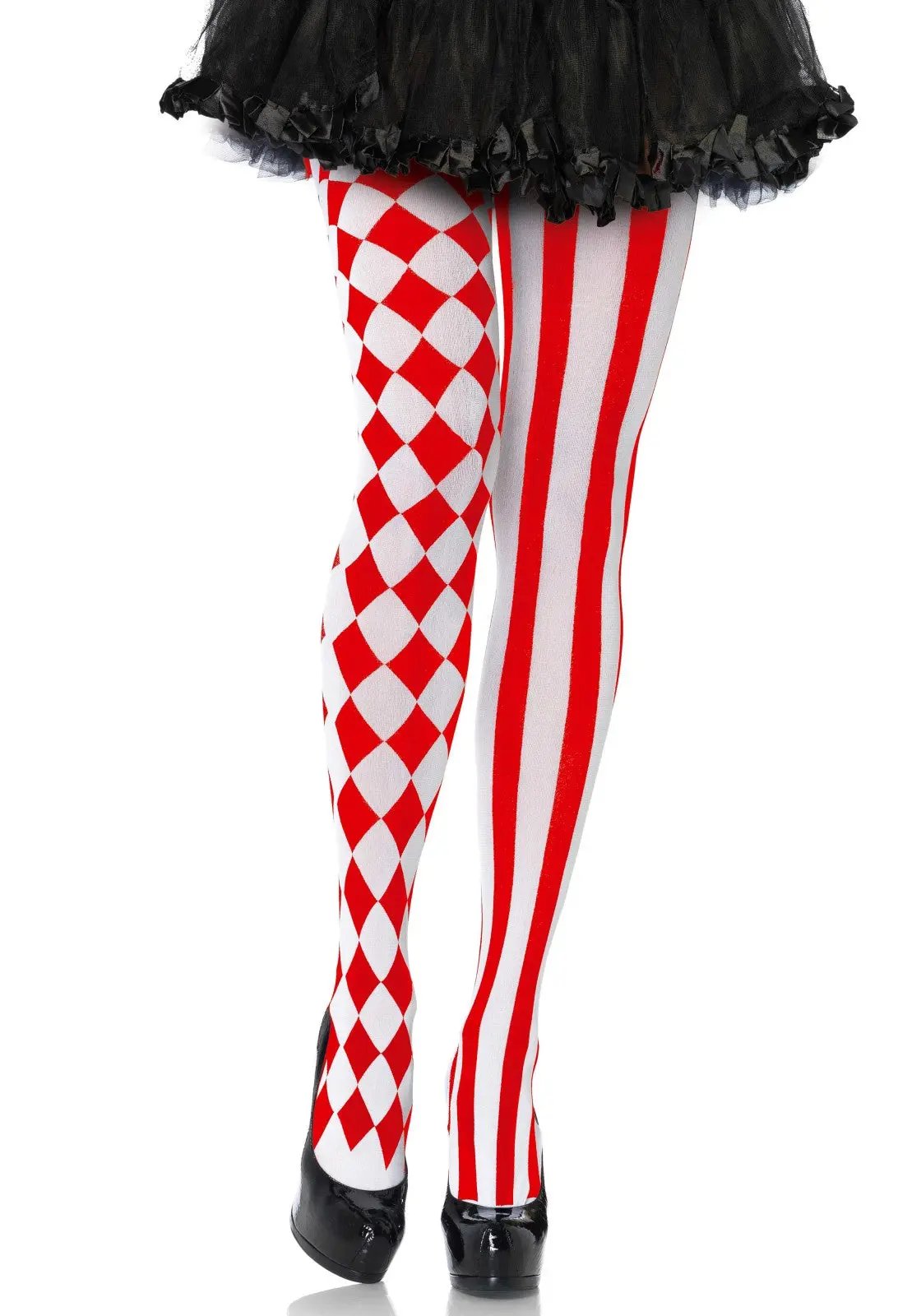 LacyNighty™ Harlequin Pantyhose Leg Avenue Hosiery