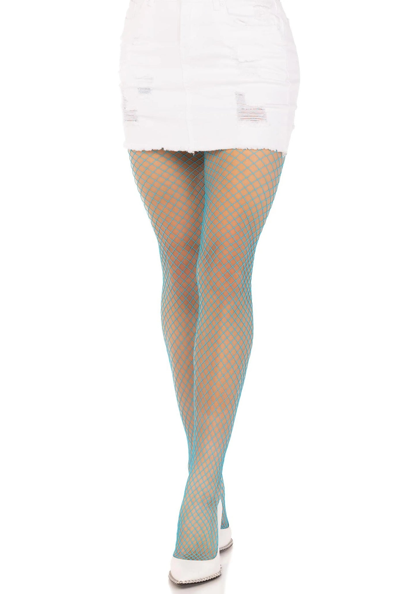 LacyNighty™ Elastane Industrial Fishnet Pantyhose Leg Avenue Hosiery