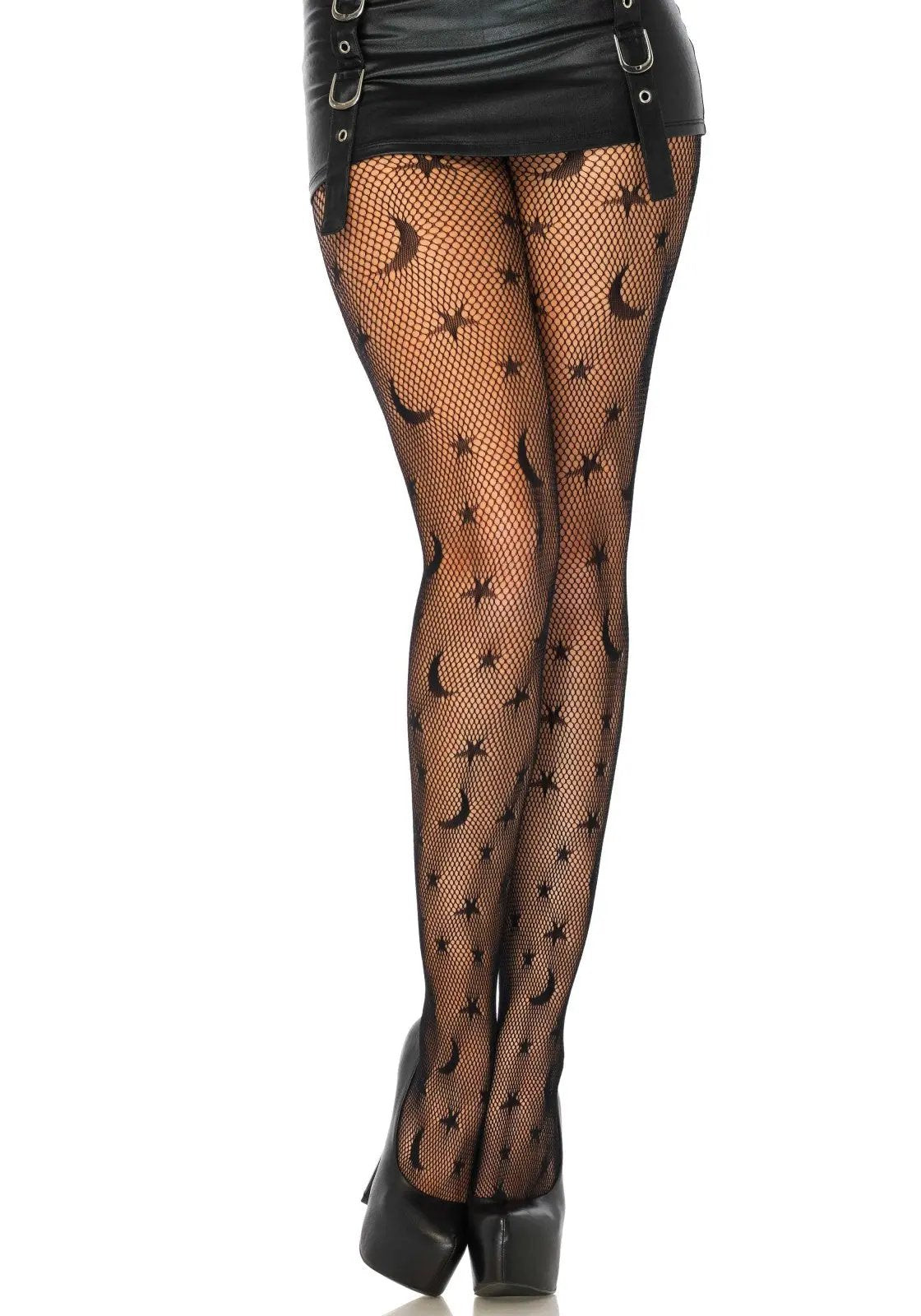 LacyNighty™ Celestial Net Pantyhose Leg Avenue Hosiery
