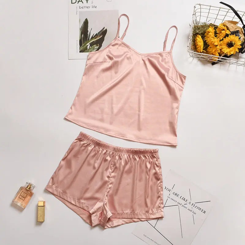 Pass The Vibe Pajama Sets ELLOLACE Official Store Sleeping Wear