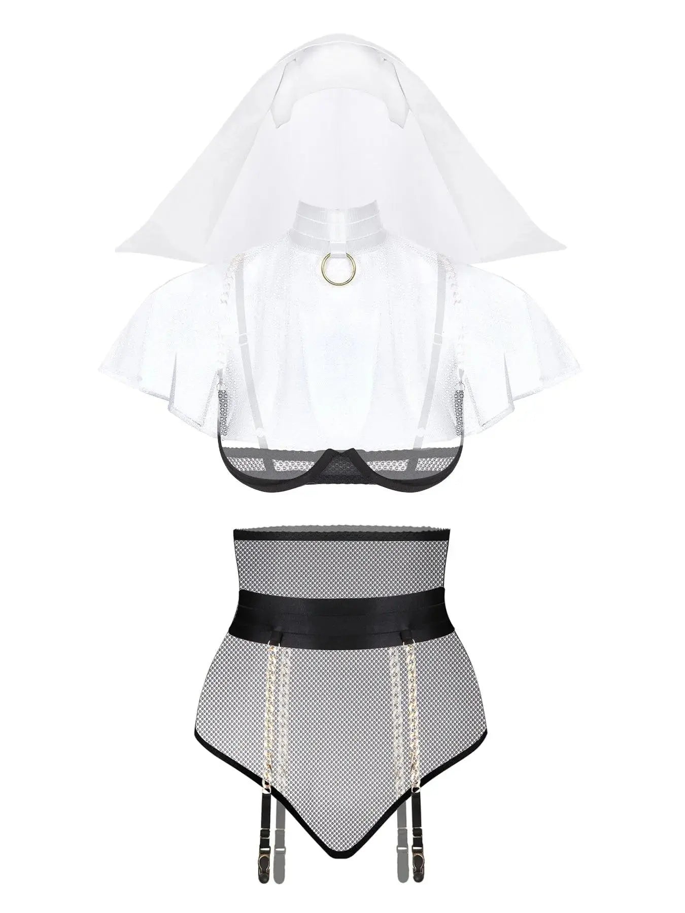 Role-playing Lingerie Set "Nun" hg30 Lingerie