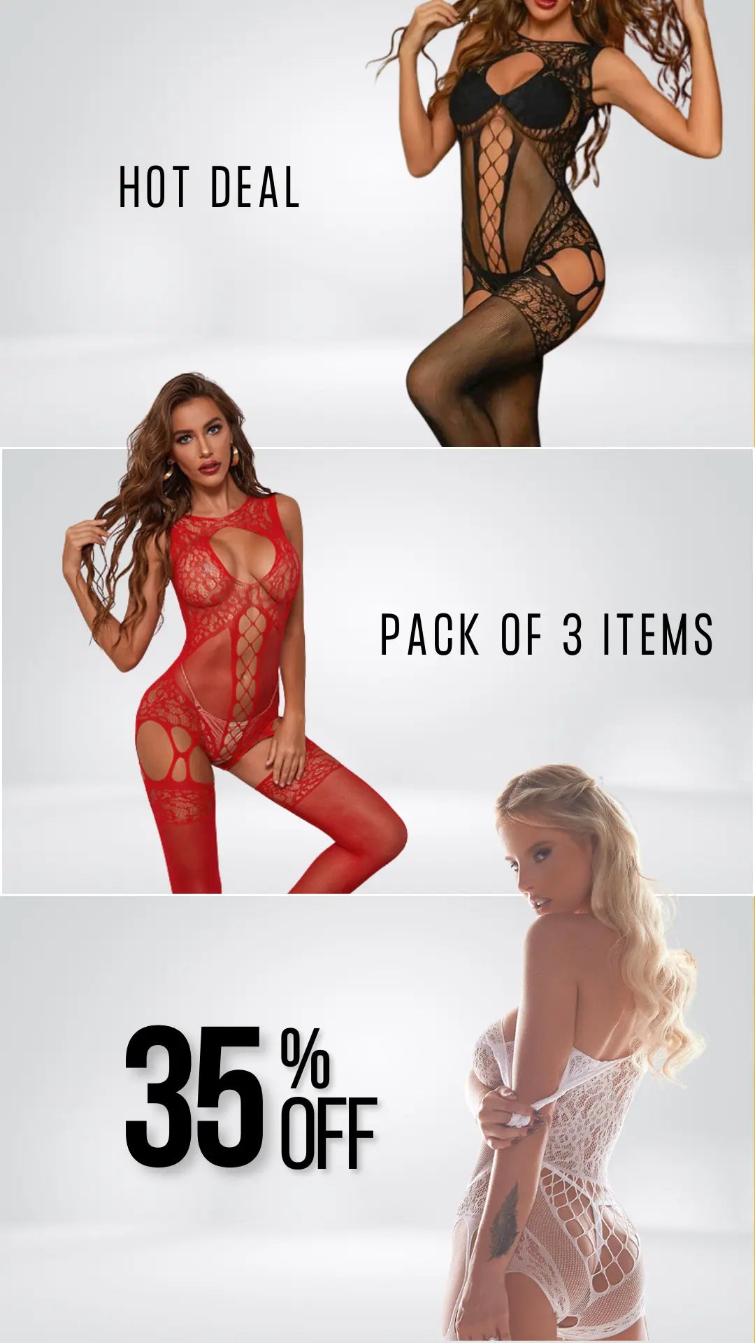 LacyNighty™ Heaven On Earth Bodystocking Lacy Nighty bodystocking
