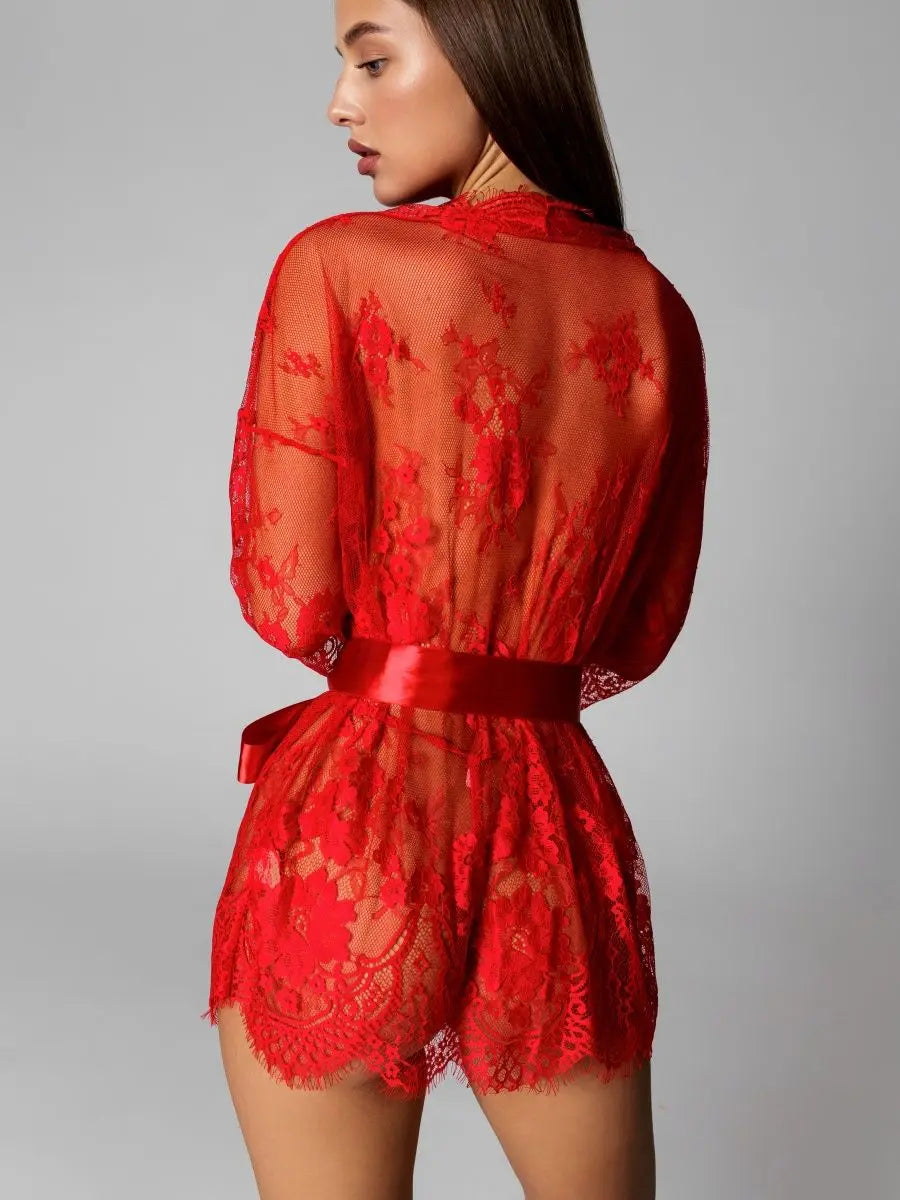 LacyNighty™ Sophie Nightgown Iris Lingerie Chemise de nuit