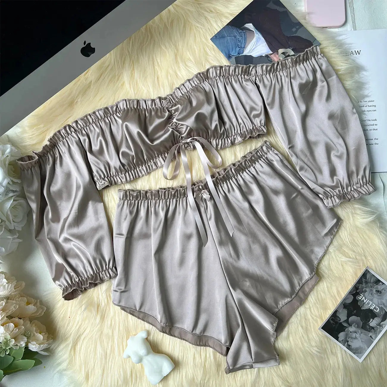 Madly Deeply In Love Pajamas LacyNighty Sleeping Wear