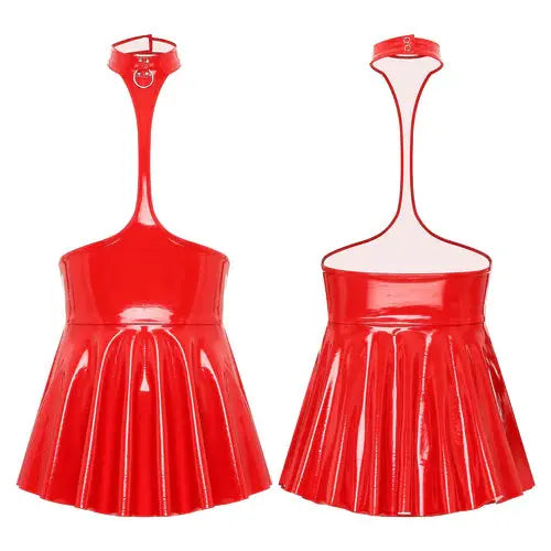 Open Chest Latex Dress Lacy0301 Other