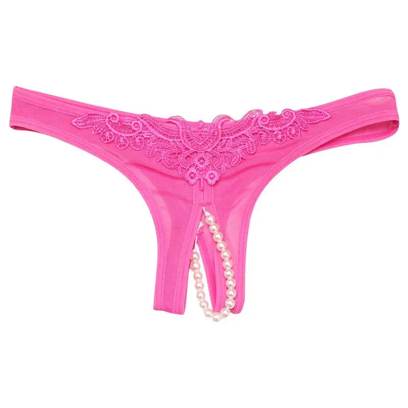 Pearl Mesh Crotchless Panty LAVAH INTIMATES