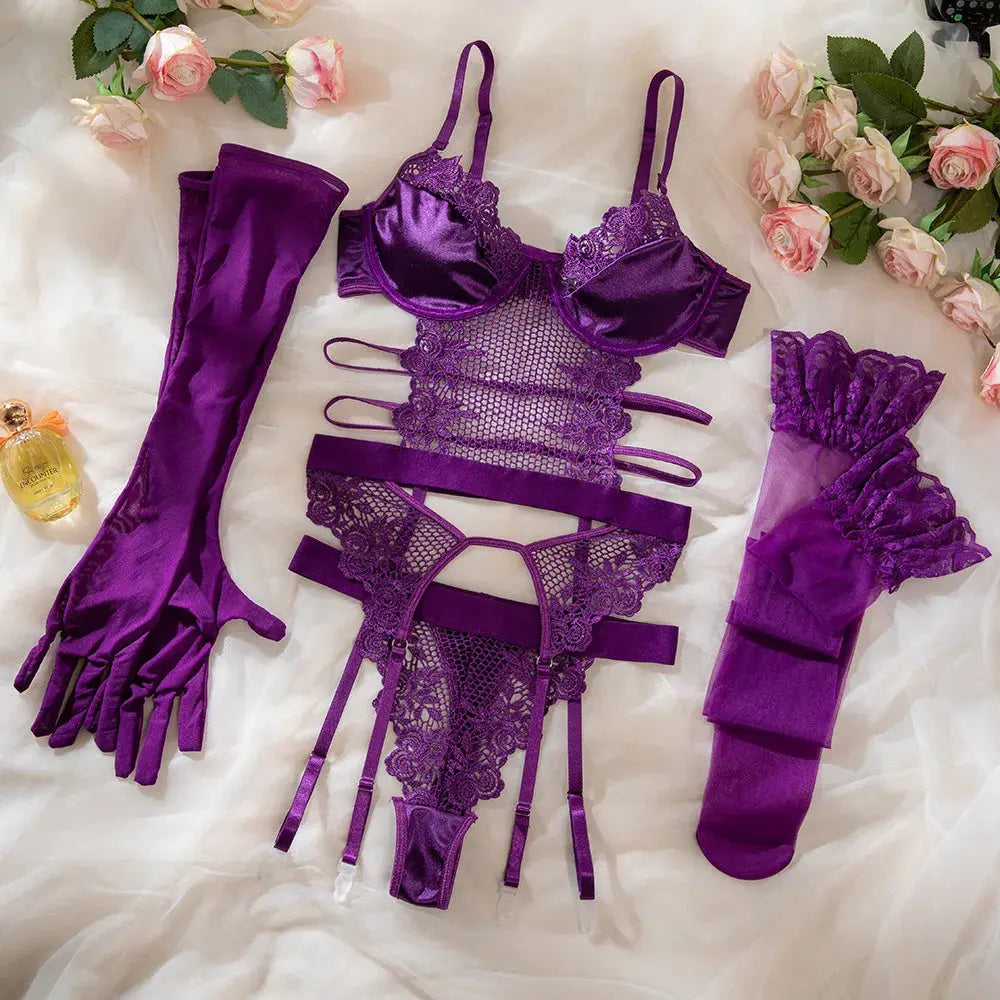 Fix A Heart Lingerie Set LacyNighty Lingerie & Intimates