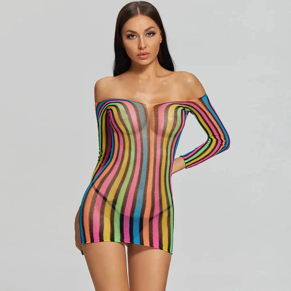 Chroma Tease Dress Lavah Intimates