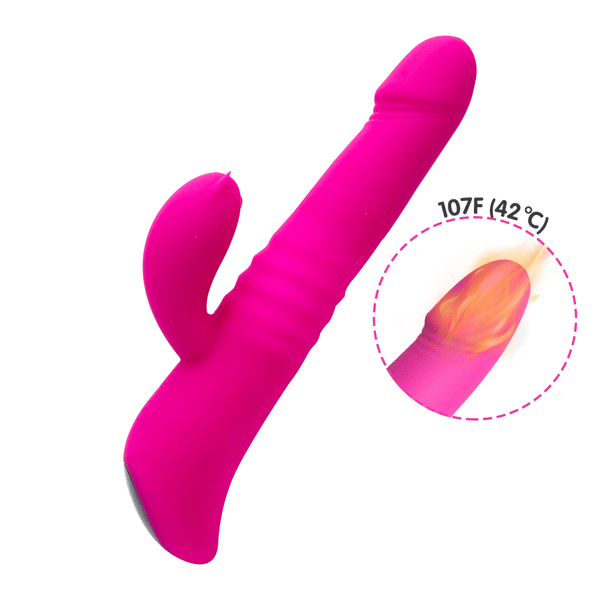 2025 New- Kaya Thrusting G-spot Heating Rabbit Vibrator LN sex toys
