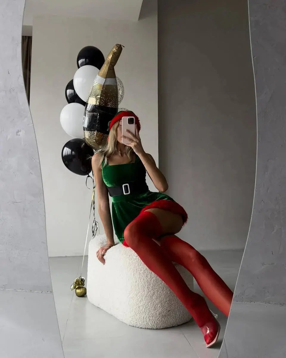 LacyNighty™ Mistletoe Magic Lacy Nighty