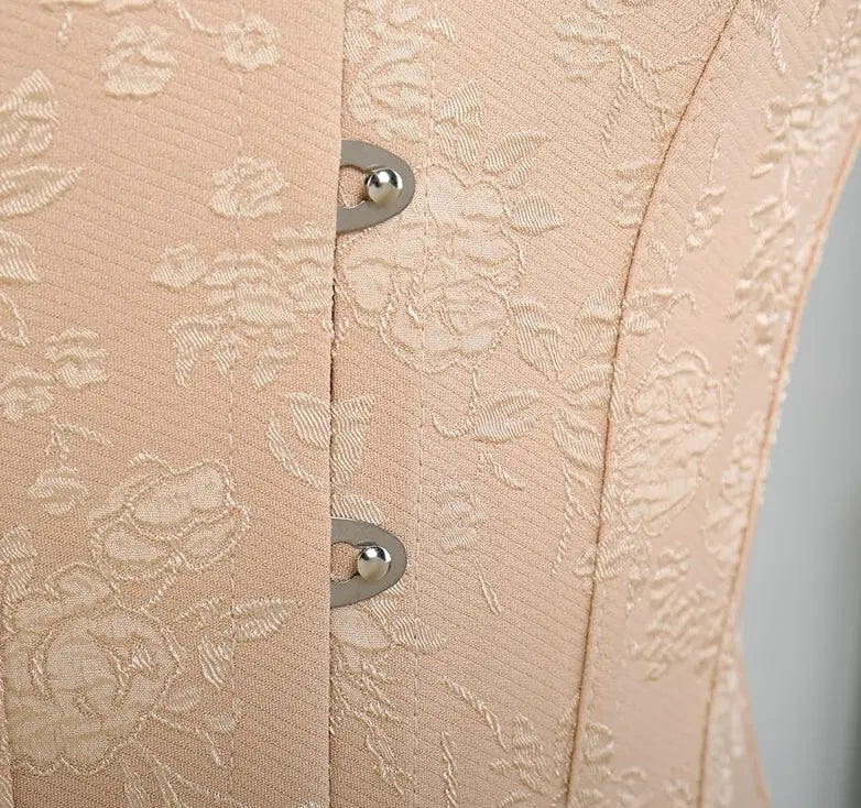 LacyNighty™ Model CT404 LORETTA LACE LINGERIE OVERBUST CORSET