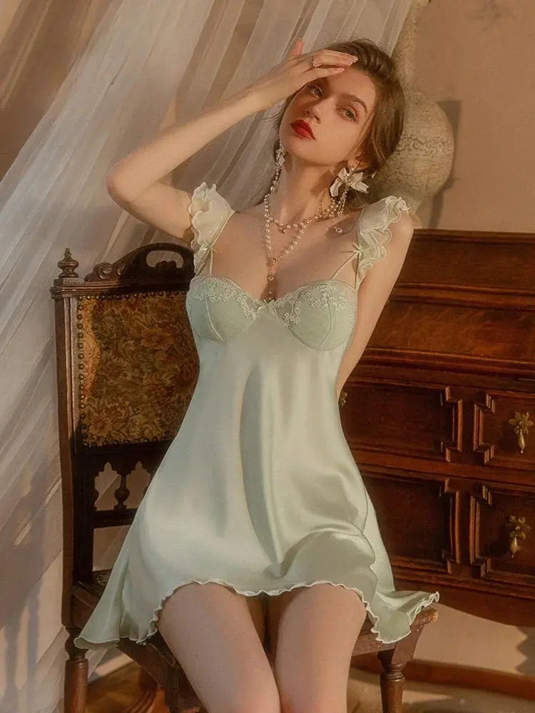 Walking On A Tightrope Nighdress LacyNighty Sleeping Wear