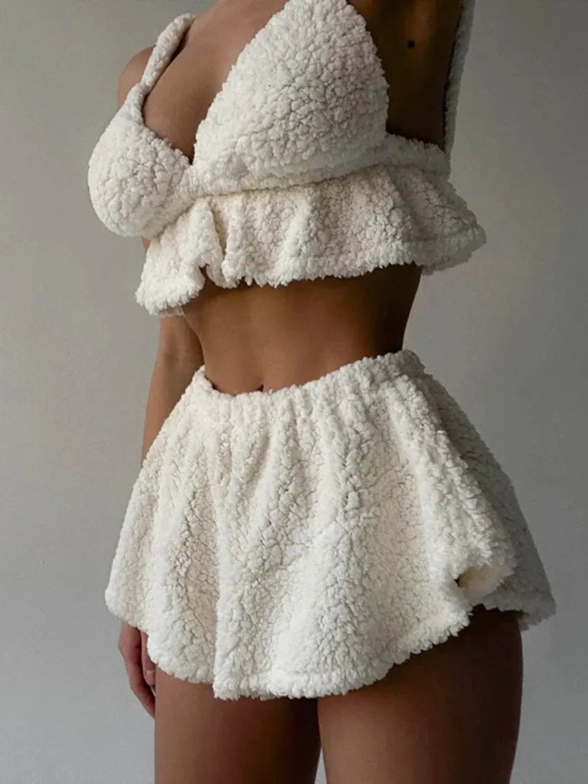 LIke A Dangerous Flower Pajamas Set LacyNighty0212 Sleeping Wear