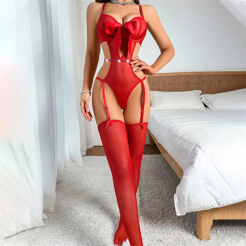 LacyNighty™ Frosted Allure Lacy Nighty