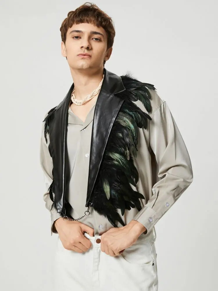 Feather Vest Smiling Eyes Store Home