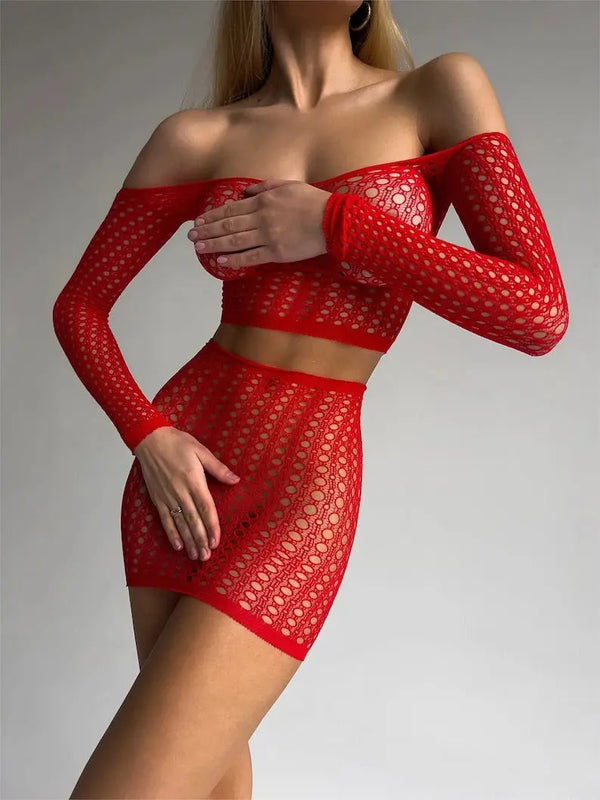 Bordelle two-Piece Bodystocking Lavah Intimates