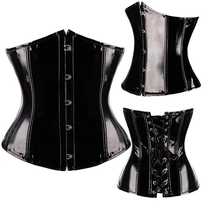 LacyNighty™ Model UC607 LORETTA LACE LINGERIE Underbust Corset