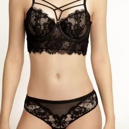 LaycyNighty™ Priscilla's Push Up Set LacyNighty0312 Lingerie Set