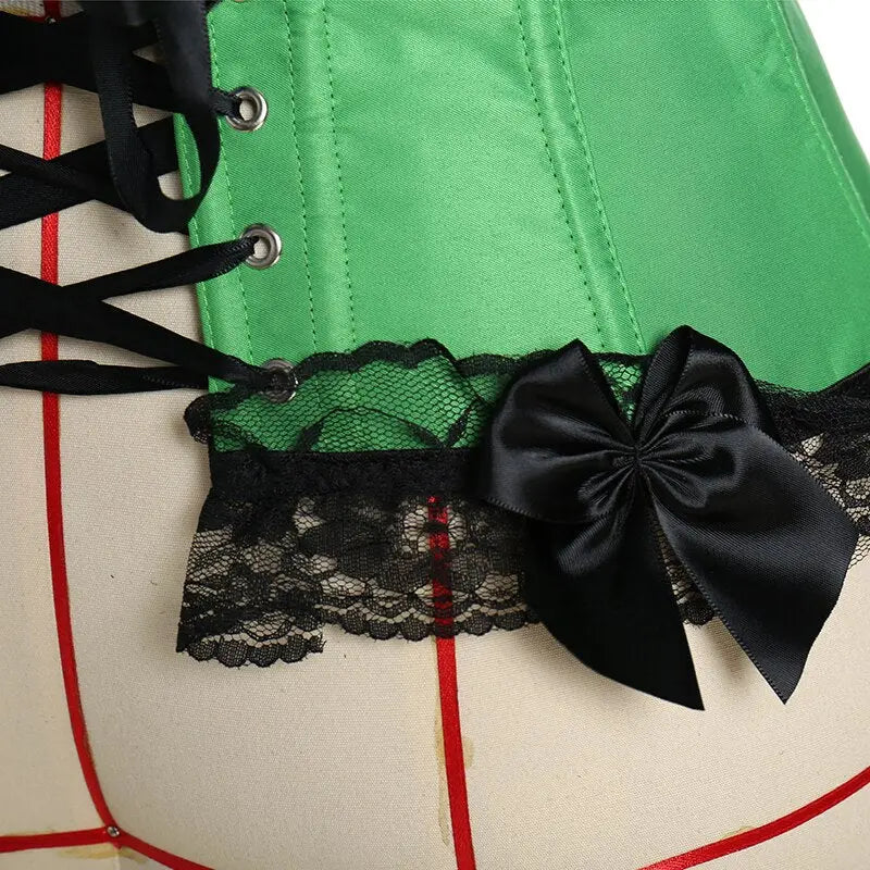 LacyNighty™ Model CT403 LORETTA LACE LINGERIE OVERBUST CORSET