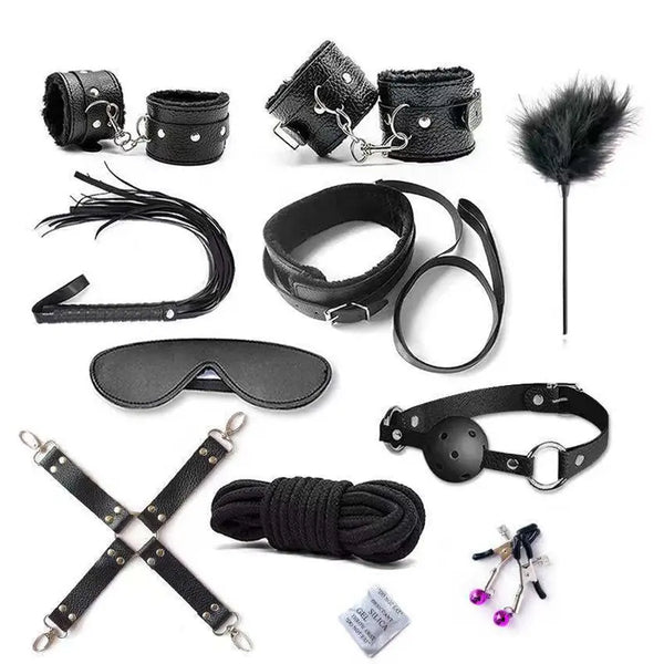 LacyNighty™ 10-Piece Pleasure Kit Lavah Intimates