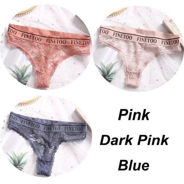 Too Much Fine Thong Panties finetoo unite Store Panties