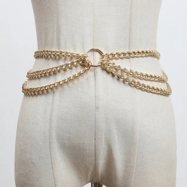 LacyNighty™ Mysterious Way Waist Chain EAM Official Store Body Jewelry