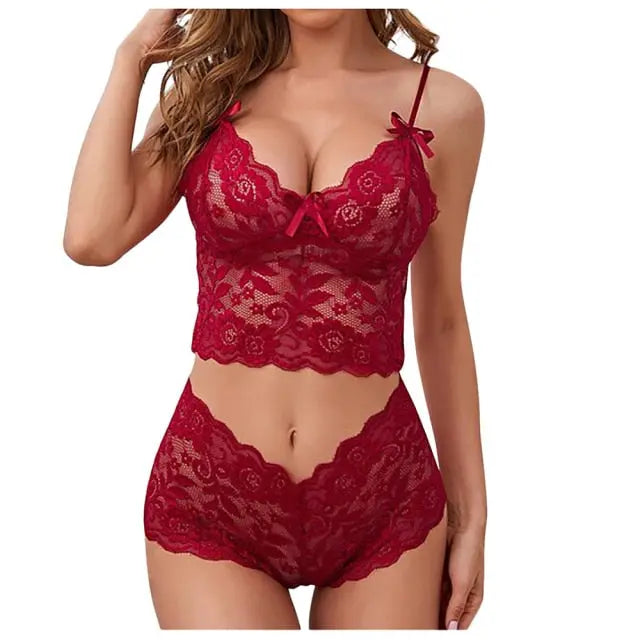 Almost Heaven Lingerie Set T-a-k-e-L-o-v-e-H-o-m-e- Store Lingerie & Intimates