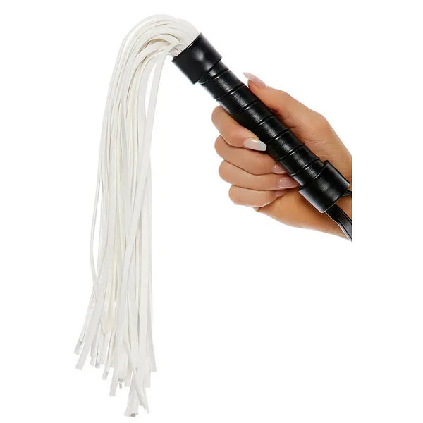 LacyNighty™ White Fringe Whip Lavah Intimates