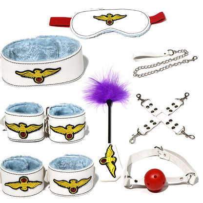 Hot Selling Erotic Policewoman Cosplay SM 8 pcs Kit💋😍CRAZY FOR LOVE