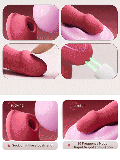 💥2025 KissWave, Vibrator Rose Nighty