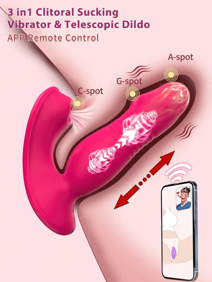 💥2025 KissWave, Vibrator Rose Nighty