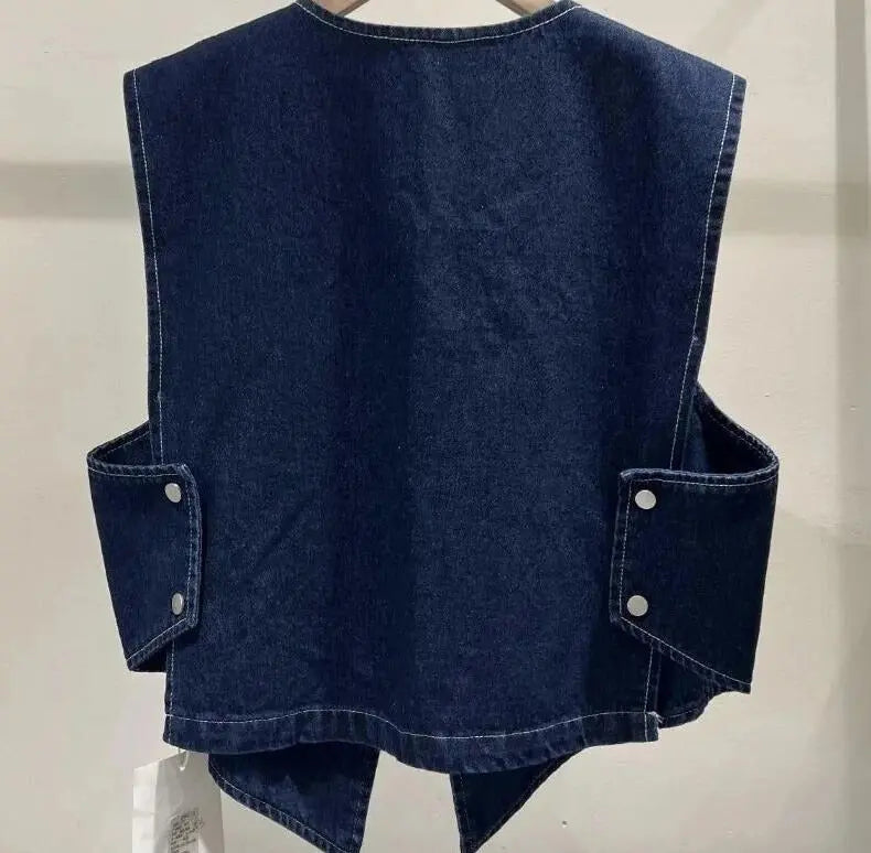 Denim Vest Lacy0301 Other