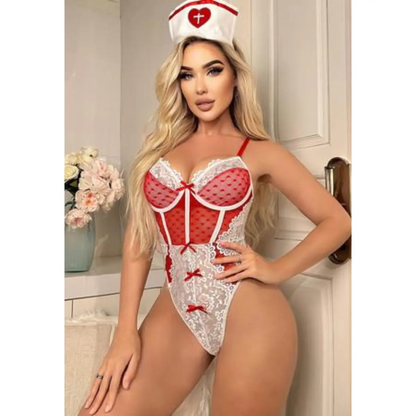 Ariana’s Siren Nurse Costume (12 Styles) Lacy Nighty