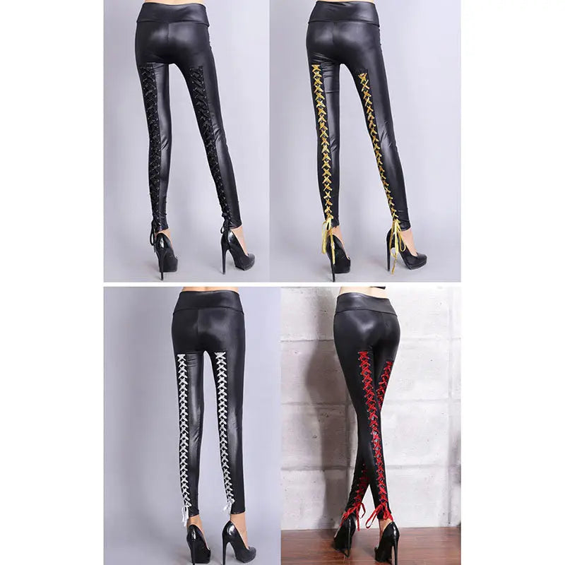 Lace Up Trousers Fashion-Go Store Home