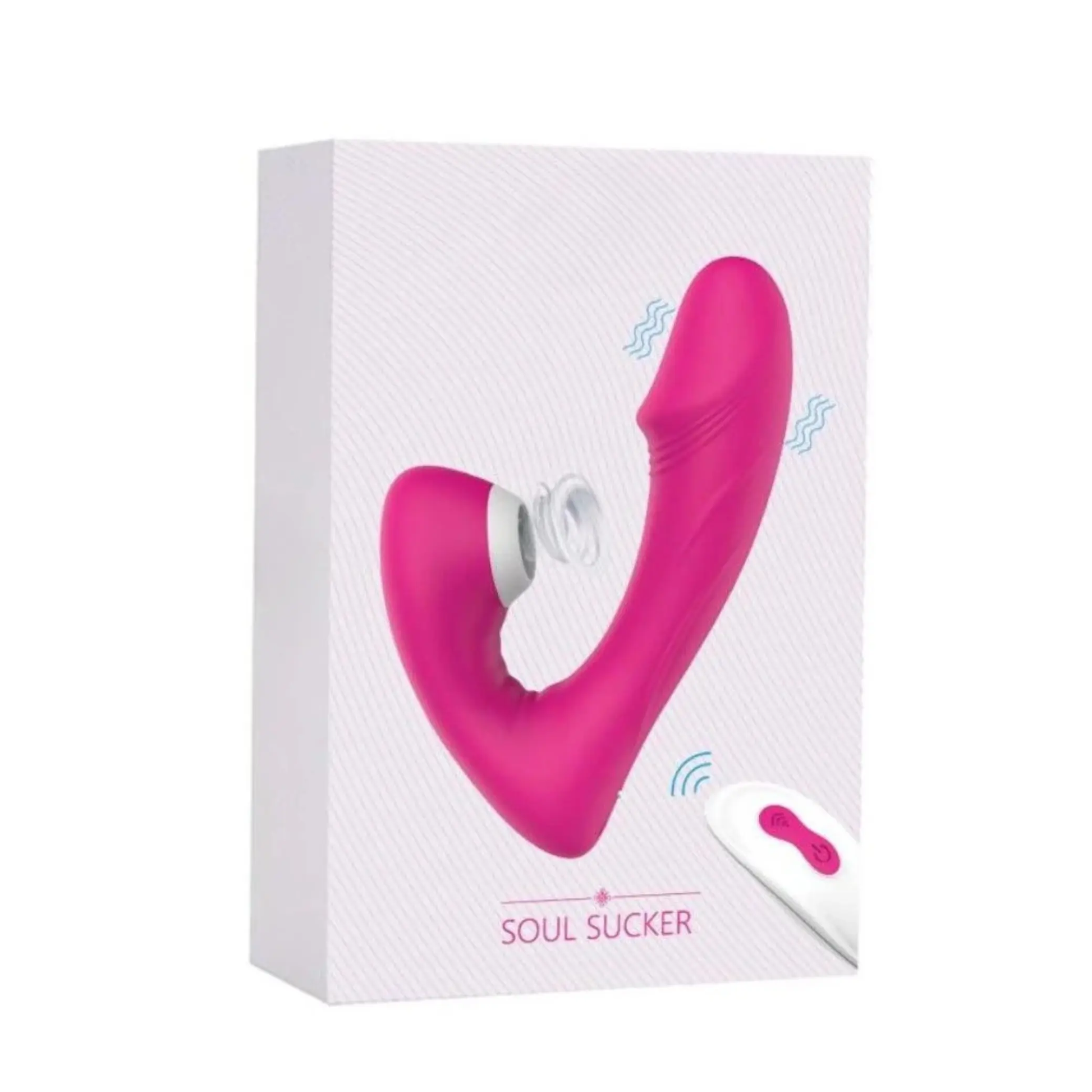 The Soul Sucker Sucking Vibrator (Remote) - Lacy Nighty The Soul Sucker Sucking Vibrator (Remote) - Lacy Nighty
