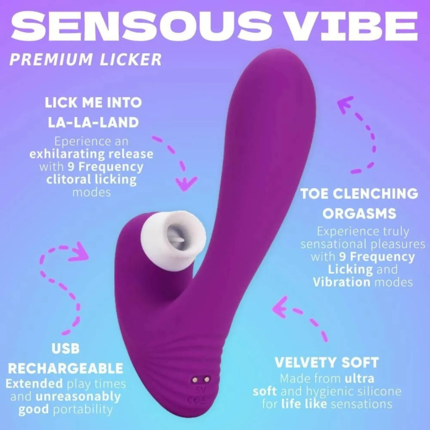 The Sensous Vibe Premium Licker LacyNighty