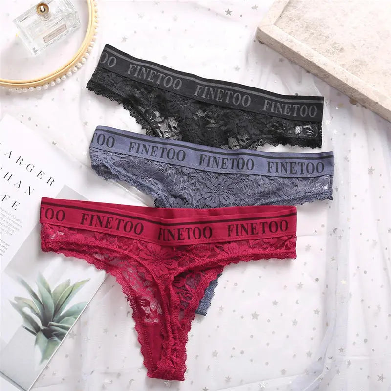 Too Much Fine Thong Panties finetoo unite Store Panties