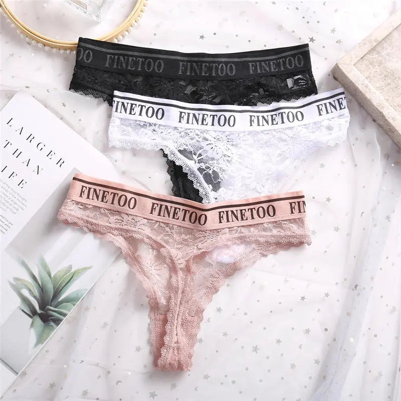 Too Much Fine Thong Panties finetoo unite Store Panties