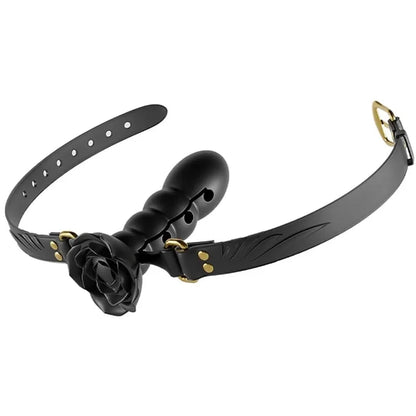 💥2026, Roselle - BDSM Multi-section Rose Ball Gag, Adjustable Silicone Mouth Gag For Couple Bondage Training
