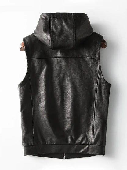Leather Vest for Men Lacy0301