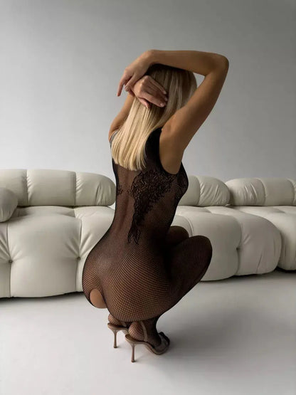 Libe BodyStocking Lacy Nighty