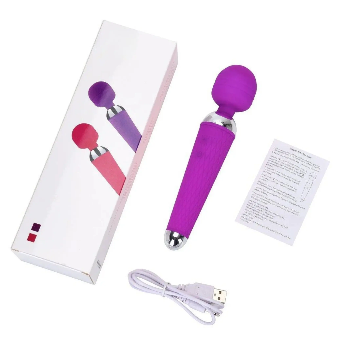 The Magic Vibe Wand Vibrator LacyNighty