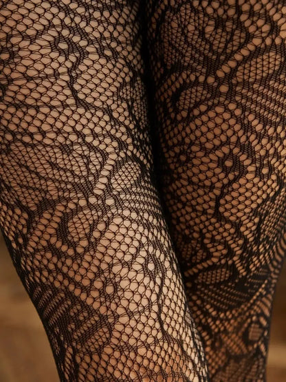 LacyNighty™ Timeless Temptation Hosiery Lacy Nighty