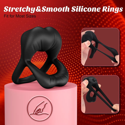 2025 Sexy Kiss Her Lip, 9 Vibrations