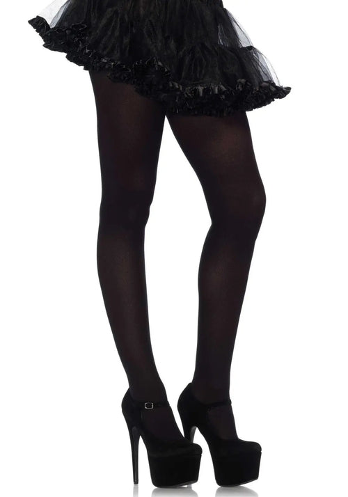 LacyNighty™ Elastane Opaque Pantyhose Leg Avenue Hosiery