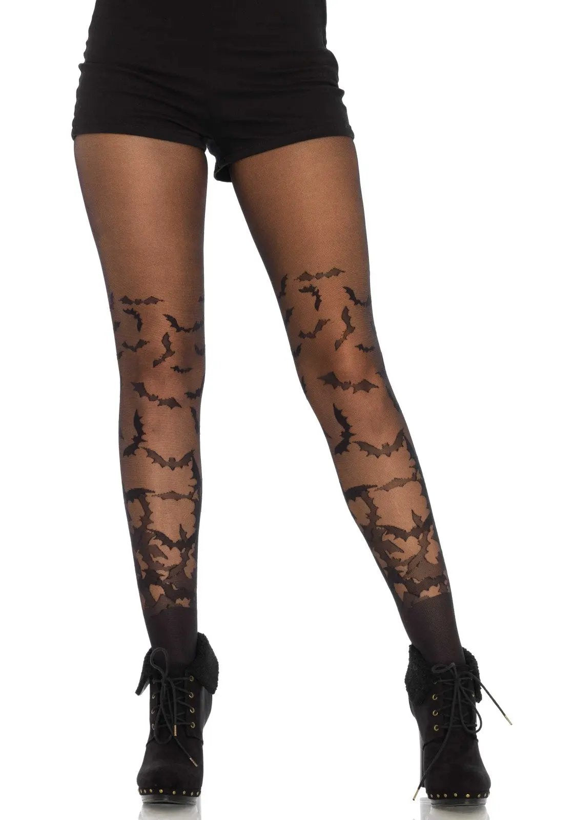 LacyNighty™ Bat Wing Sheer Pantyhose Leg Avenue Hosiery