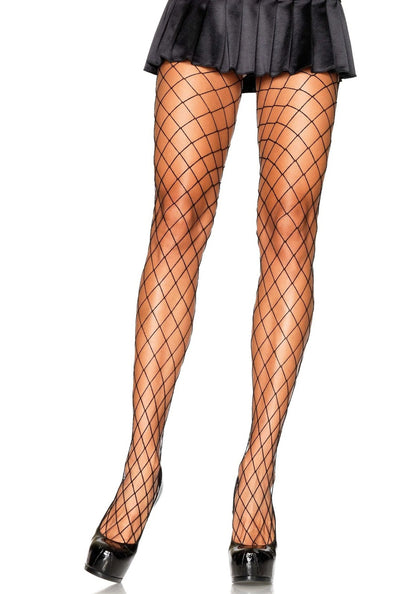 LacyNighty™ Elastane Diamond Fishnet Pantyhose Leg Avenue Hosiery