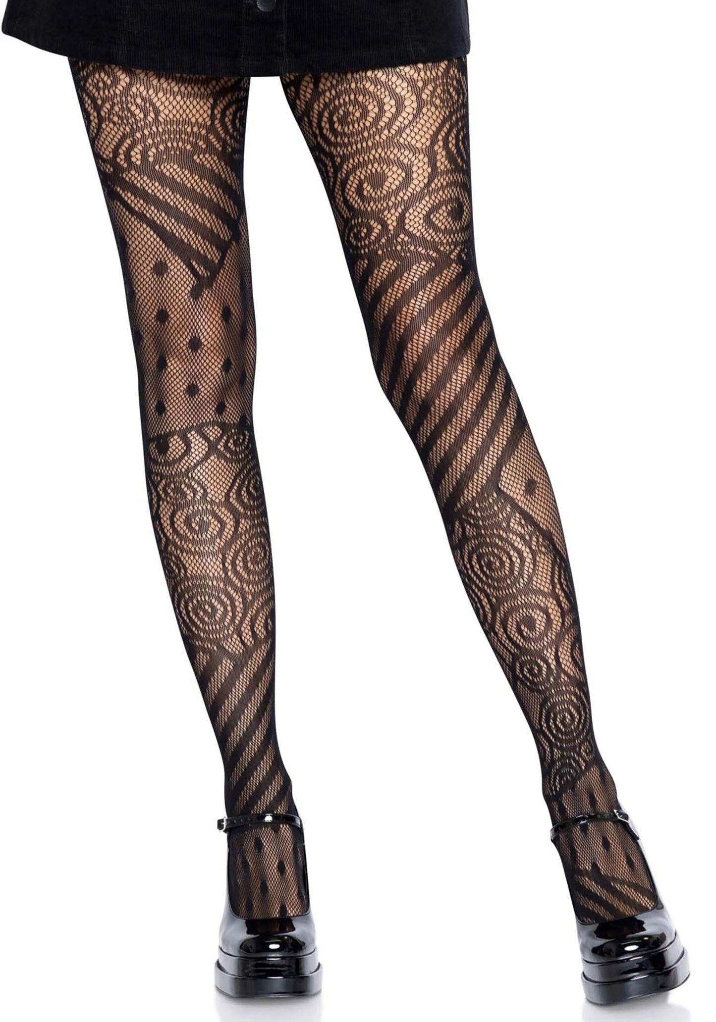 LacyNighty™ Doll Net Tights Leg Avenue Hosiery